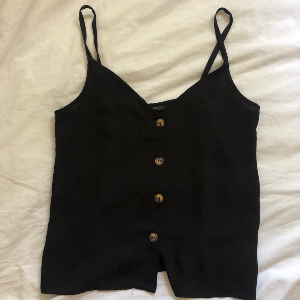 Topshop black tank